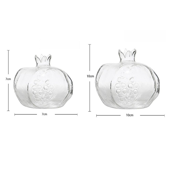 Glasvas Blomvas TRANSPARENT L Transparent L