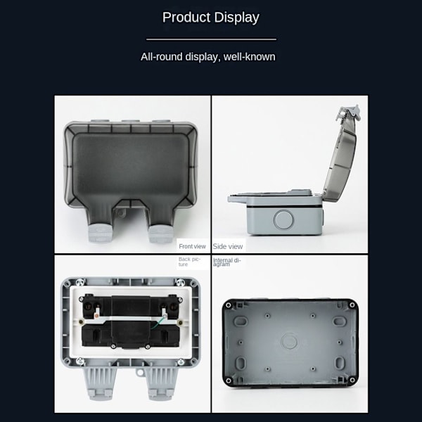 Socket Box Switched Socket Vanntett