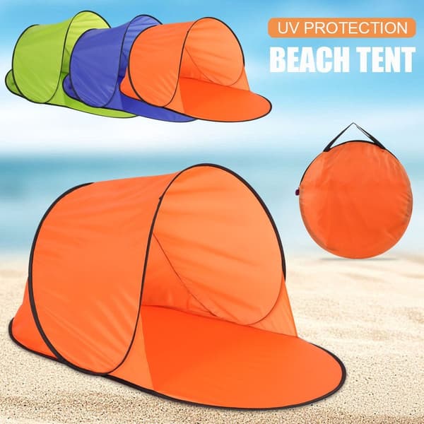 Strandtält Campingtält VIT white