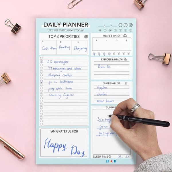 60 ark Notesblok Notebook Planner