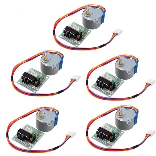 5 stk 28BYJ-48 ULN2003 5V stepmotor stepmotor driver