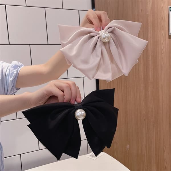 Hår Barrette Hårband SVART black