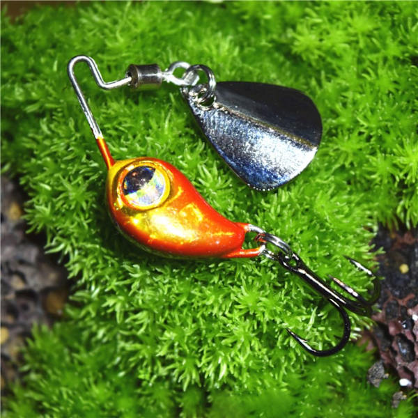 Metal Fishing Bait VIB Lure 4.5G 13MMH H 4.5g 13mmH