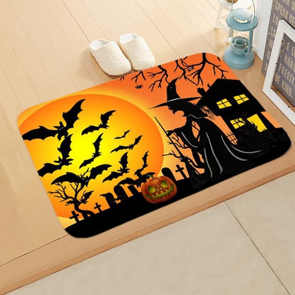 Halloween Dørmåtte Græskar Dørmåtte STYLE 2 STYLE 2 Style 2