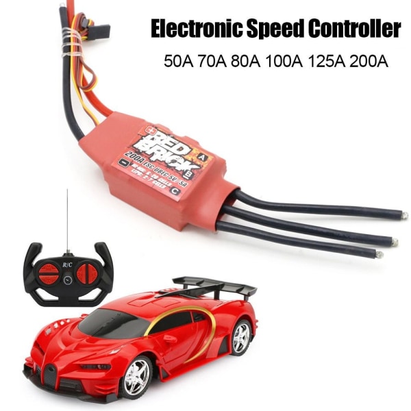 Børsteløs ESC Elektronisk Speed ​​Controller 100A 100A 100A