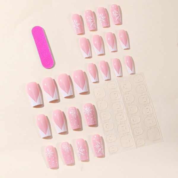 Jul Franska Fake Nails Ballerina False Nail A2-01-11 A2-01-11