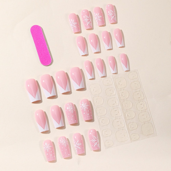 Jul Franska Fake Nails Ballerina False Nail A2-01-12 A2-01-12