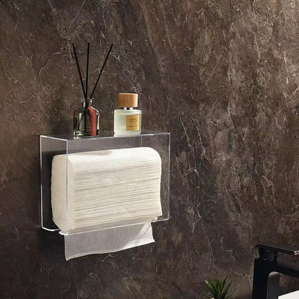 Håndkledispenser Brettet papirhåndkleholder Håndvev