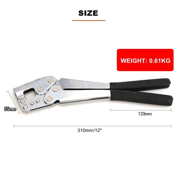 Stud Crimper Keel Board Crimper Gipstång