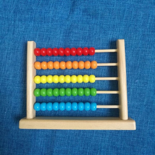 Trä Abacus Beräkningspärla TRÄPÄRLOR TRÄPÄRLOR wooden beads