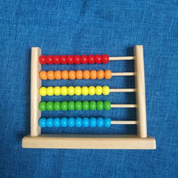 Tre Abacus Beregningsperle PLASTPERLER PLASTPERLER plastic beads