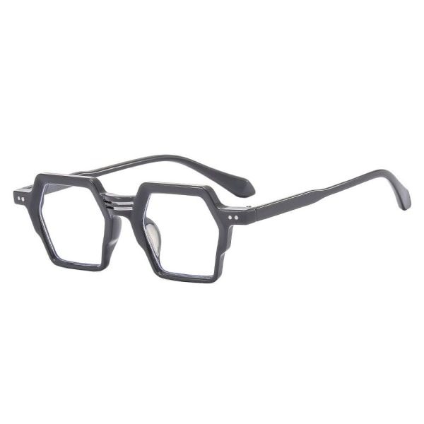 Anti-Blue Light Glasögon Överdimensionerade glasögon GRÅ Grey