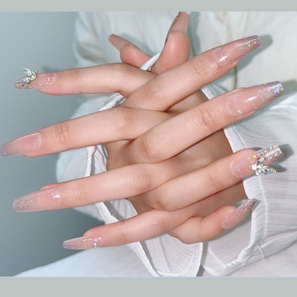 Fake Nails Short Square P006A-1 P006A-1 P006A-1