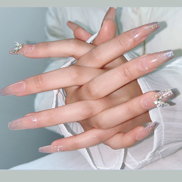 Fake Nails Short Square P016A-4 P016A-4 P016A-4