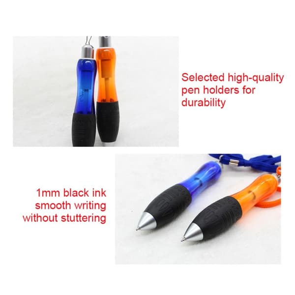 5 STK Kulepenn Nøytral Pen SORT Black