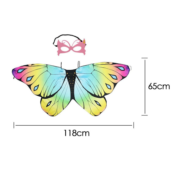 Butterfly Wings -huivi Butterfly-huivi 6 6 6