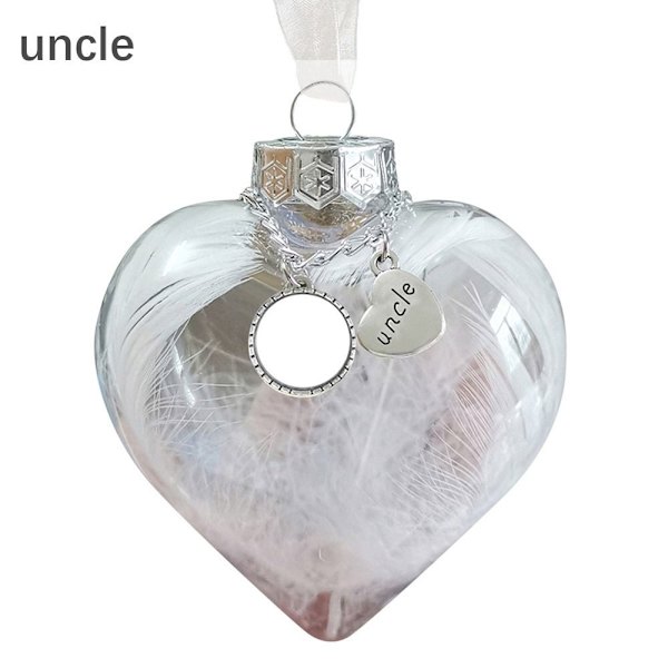 Sydänpalloriipus joulukuusenkoristeet SETÄ SETÄ uncle