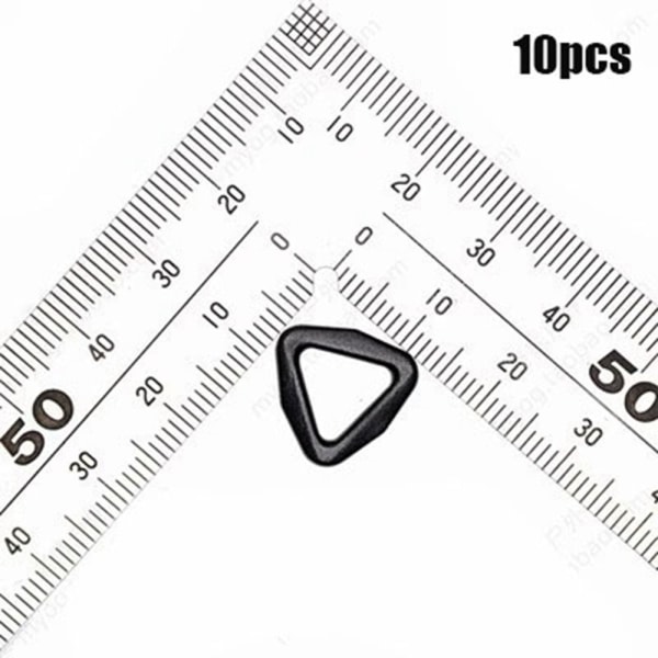 10 stk karabinhager rygsæk spænder TREKANT FORM TREKANT FORM Triangle Shape