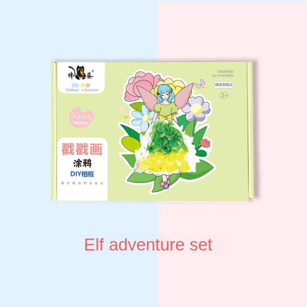 Poke Art DIY Legetøj Pædagogisk Poke Painting SET 2 SET 2 Set 2