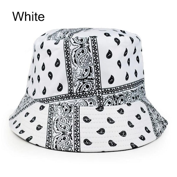 Bucket Hat Fisherman Cap VALKOINEN white