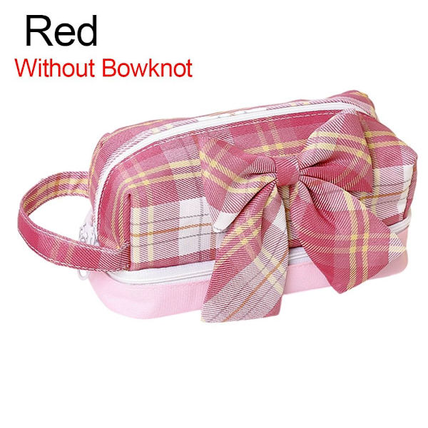 Stationery Opbevaringspose Stationery Organizer RØD UDEN SLØJER Red Without Bowknot-Without Bowknot