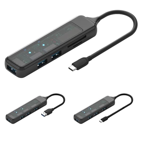 USB Hub Typ-C USB 5-I-1 USB 5-I-1 USB 5-in-1