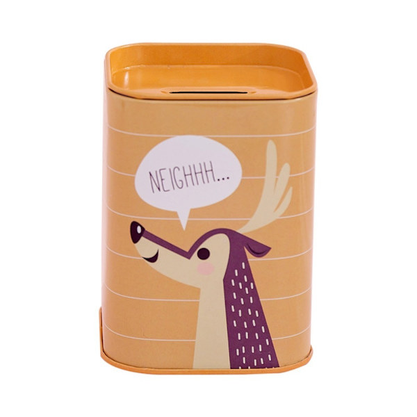 Piggy Bank Pengeboks Penneholder Random