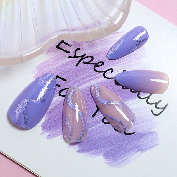 Almond Fake Nails False Nail 2 2 2
