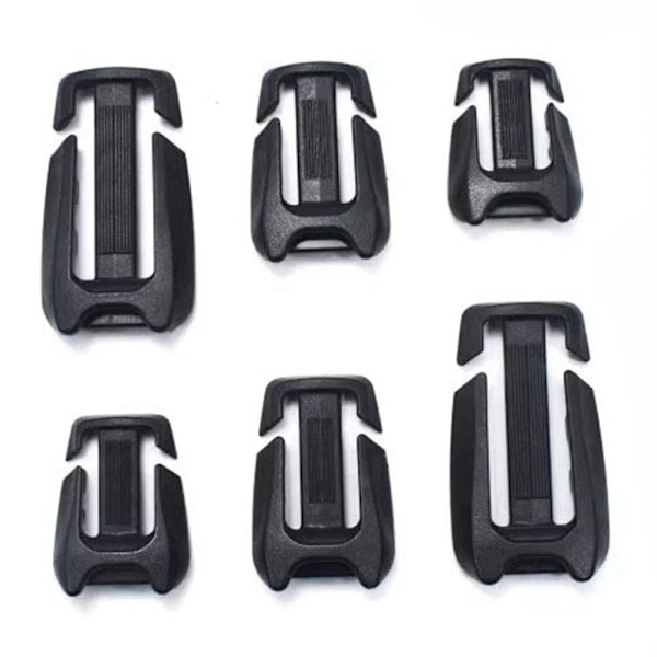 4st Webbing Rem Spänne Slider Fästelement 25MM 25mm