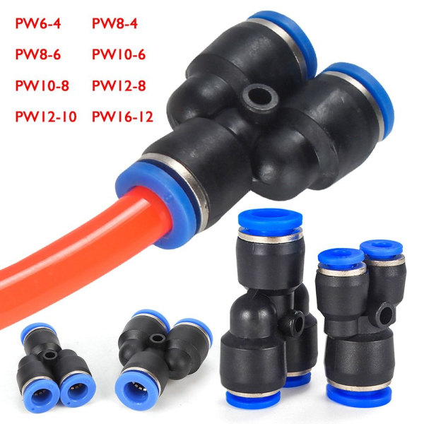 5 stk Quick Release Connector Pneumatisk Fittings 5 STK PW6-4 5 STK 5pcs PW6-4