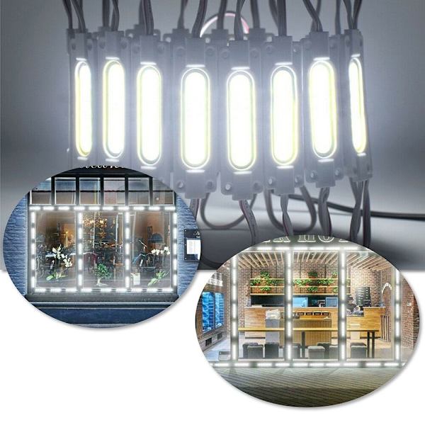 10 kpl LED-moduuli COB Light PUNAINEN 12V PUNAINEN 12V red 12V