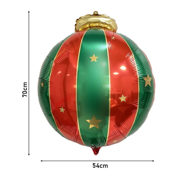 Juleballon Julebold Træhængning