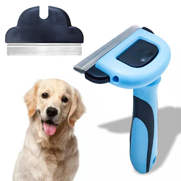 Lemmikkien kammat Koiran karvanpoistoaine SININEN-10CM SININEN-10CM Blue-10cm