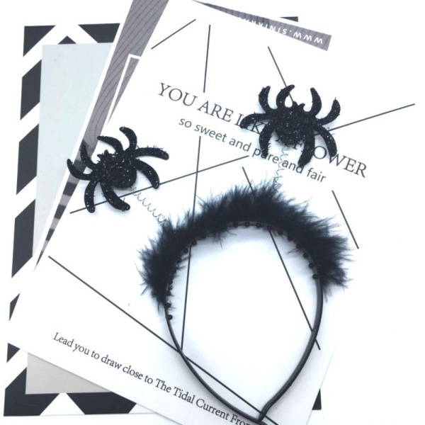 3ST Halloween Head Hoop Maskerad Pannband SPIDER SPIDER spider