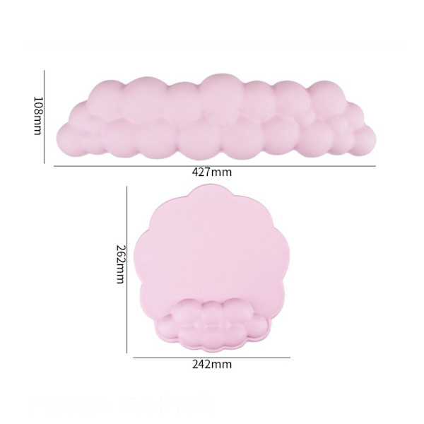 Wrist Guard Hiirimatto Näppäimistöalusta PINK STYLE 2 STYLE 2 Pink Style 2-Style 2