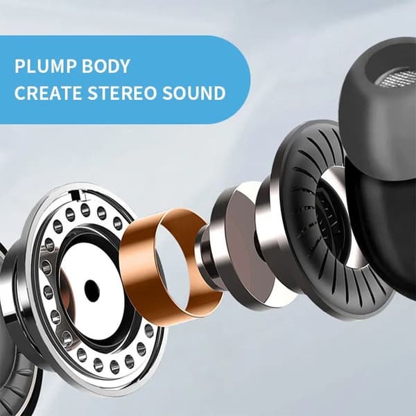 Øretelefoner Kablet Headset BLÅ Blue