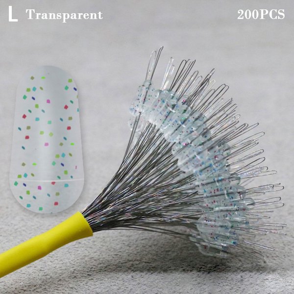 600st 100 grupper Fiskebobberpropp gummiböna LTransparent