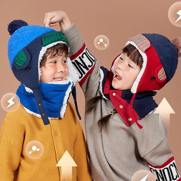 Babylue vinterlue BLÅ M blue M