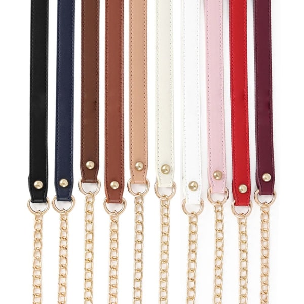120cm Väska Kedjor Axelväska Straps BEIGE beige