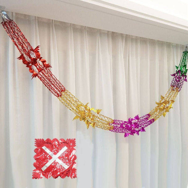 2/4/8 stk metalfolie krans loftskrans E-2.8M 2 stk. E-2.8M E-2.8m 2Pcs