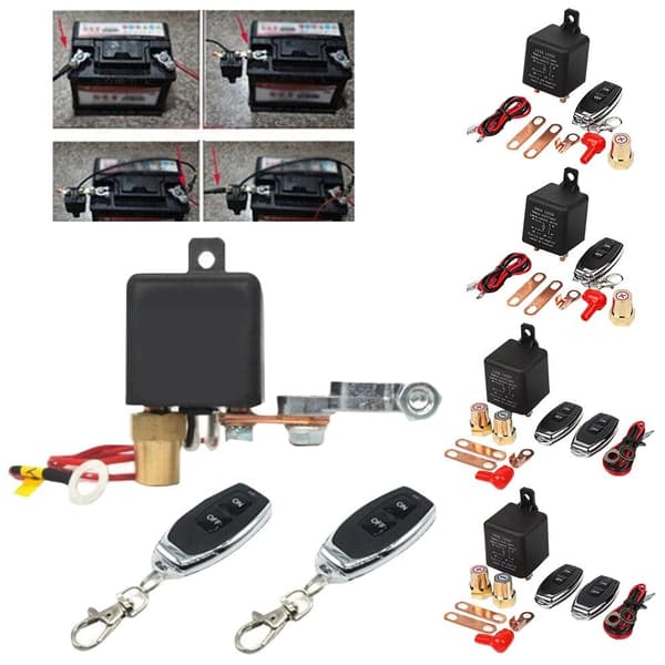 Bilrelä Batteri Koppla C C C