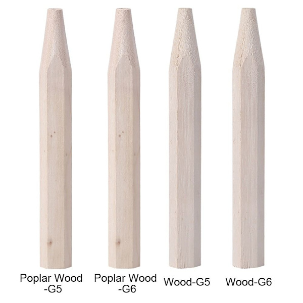 Sulkapallomailan kahva Sulkapallokahva POPLAR WOOD-G6 Poplar Wood-G6