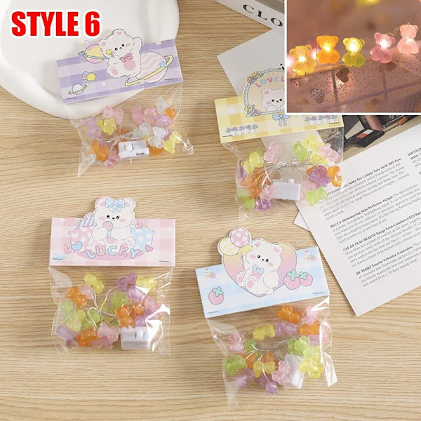 Led Lights String Festival -lamppu STYLE 6 STYLE 6 Style 6