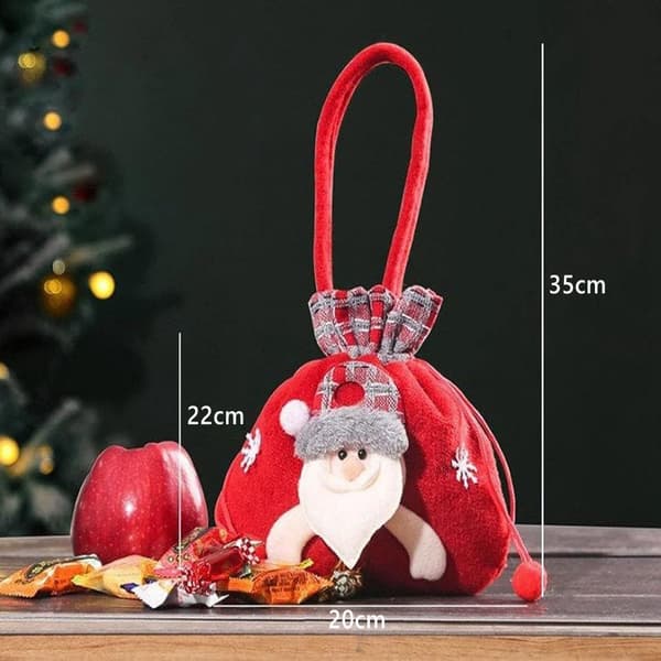 Julklappsdockapåsar Godispresentpåse REN Reindeer