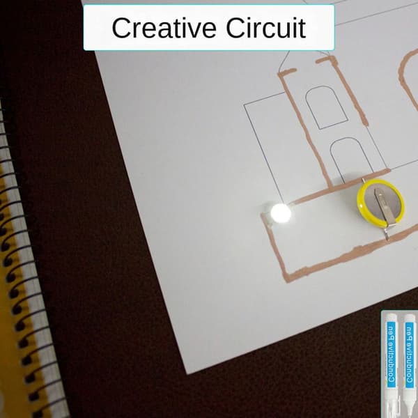 Conductive Paint Pen Bronse Conductive Paste Elektrisk