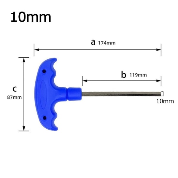 Intern sexkantsnyckel Sexkantnyckel 6MM 6mm