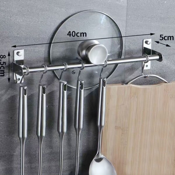 Seinälle asennettavat pyyhetelinekoukut 50CMDOUBLE POLE DOUBLE POLE 50cmDouble Pole