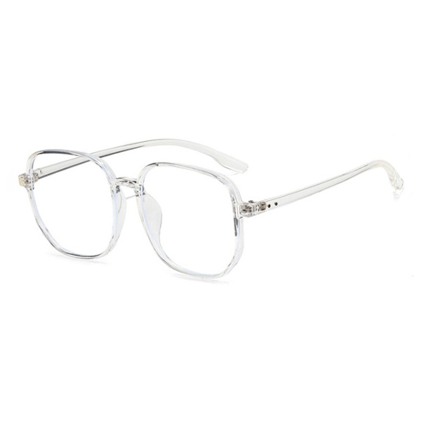 Anti-Blue Light Glasses Ylisuuret silmälasit LÄPINÄKYVÄT Transparent
