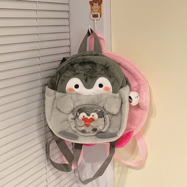 Penguin Backpack Cartoon Backpack INGEN TILBEHØR INGEN TILBEHØR no accessories