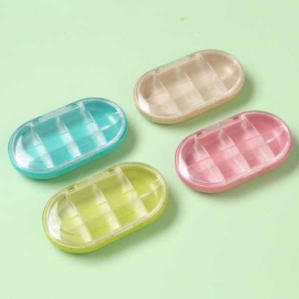 7Days Pill Box Pill Förvaringsbox BEIGE beige